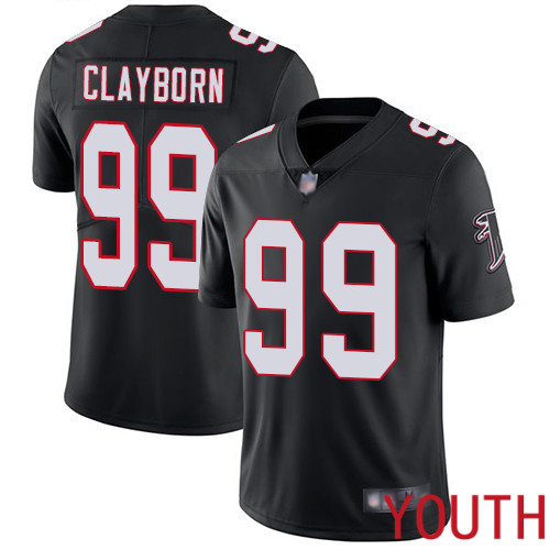 Atlanta Falcons Limited Black Youth Adrian Clayborn Alternate Jersey NFL Football 99 Vapor Untouchable